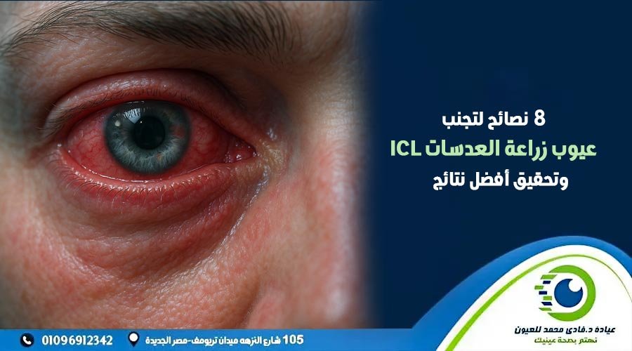عيوب زراعة العدسات ICL